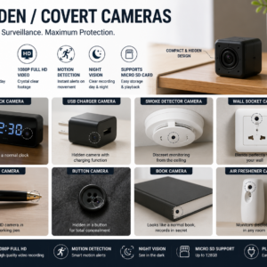 Hidden/Covert Cameras